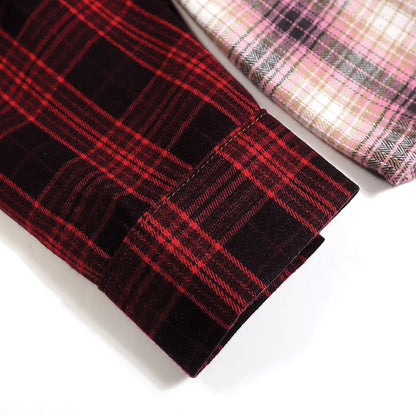 Blood Plum Plaid Shirt