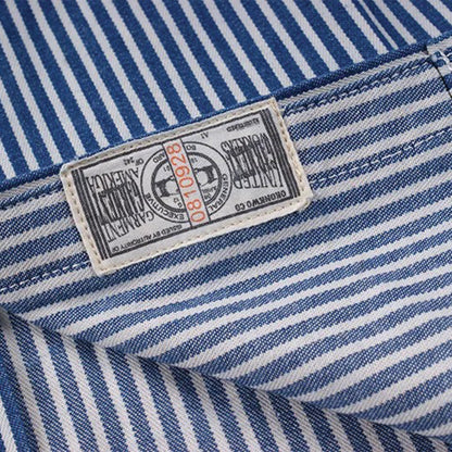 Retro Striped Work Shirt