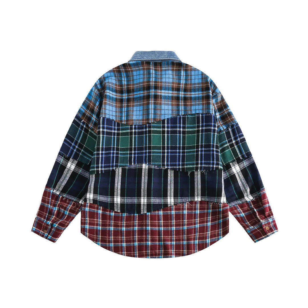 heritage pattern plaid shirt