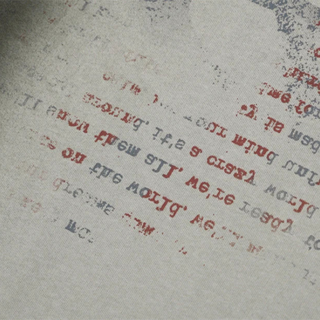 oversized cotton faded t-shirt