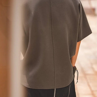 Solid Loose Boxy T-Shirt