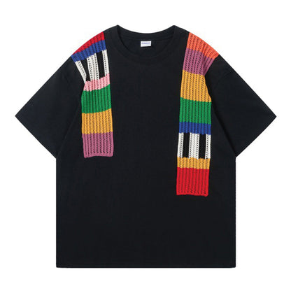 Tricot Knit T-Shirt