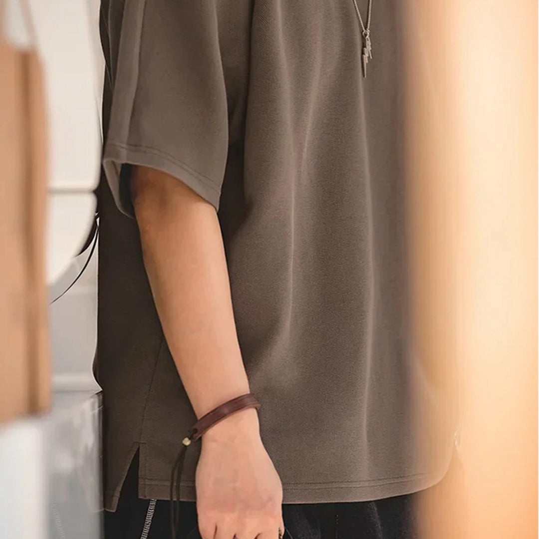 solid loose boxy t-shirt