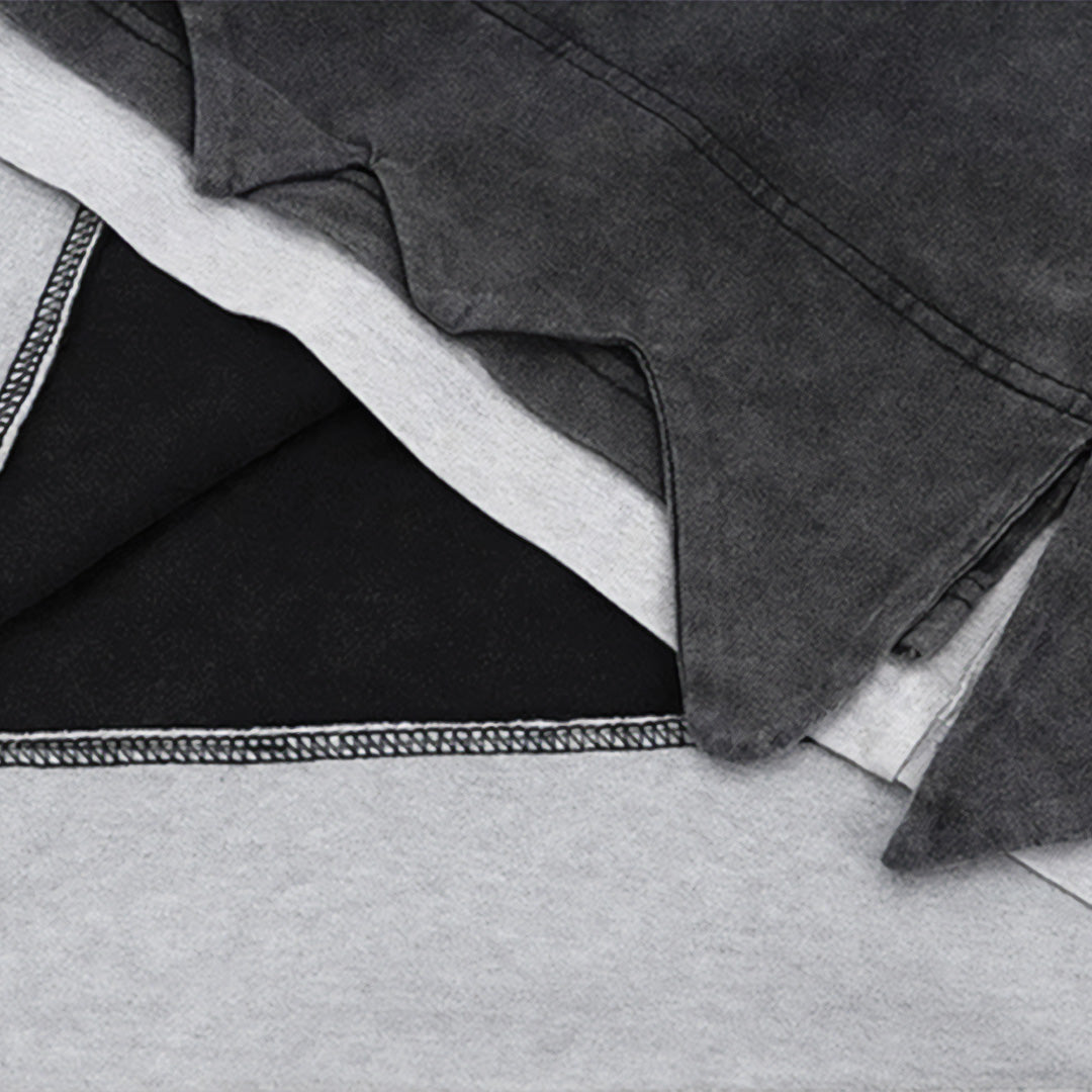 distressed layered t-shirt