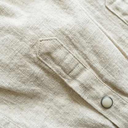 Long Horn Linen Shirt