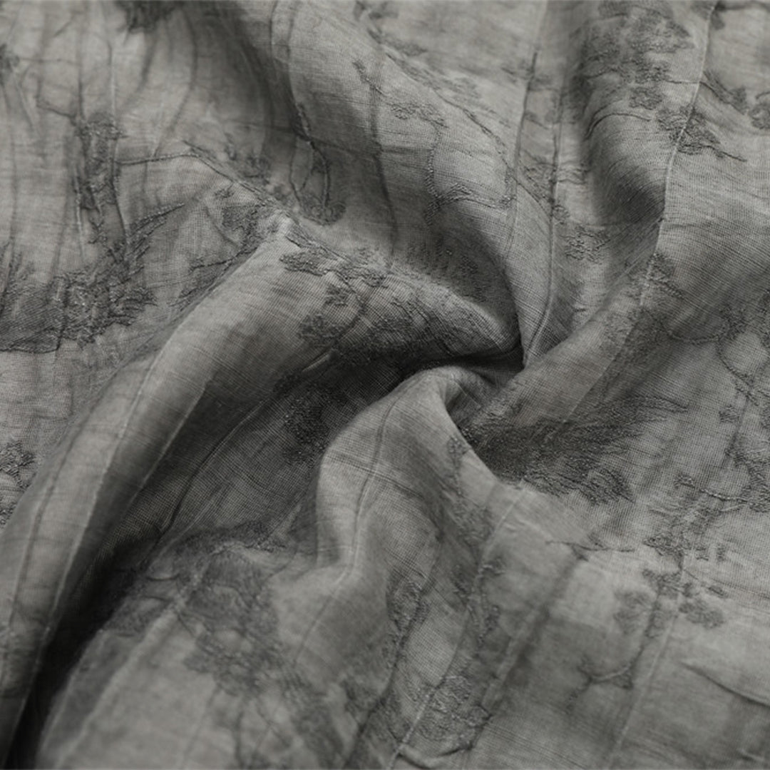 trace stone jacquard shirt