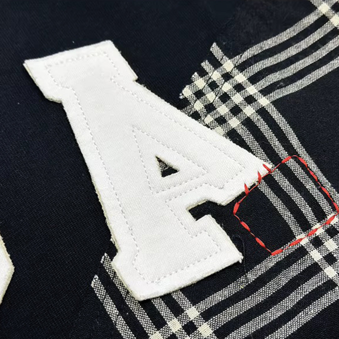 usa patchwork t-shirt