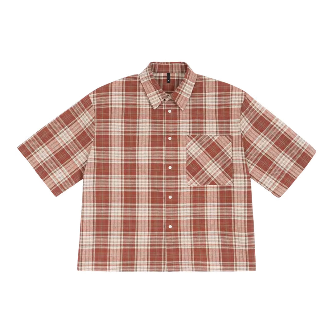 canyon plaid short sleeve