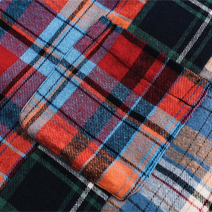 mr. plaid multicolor shirt