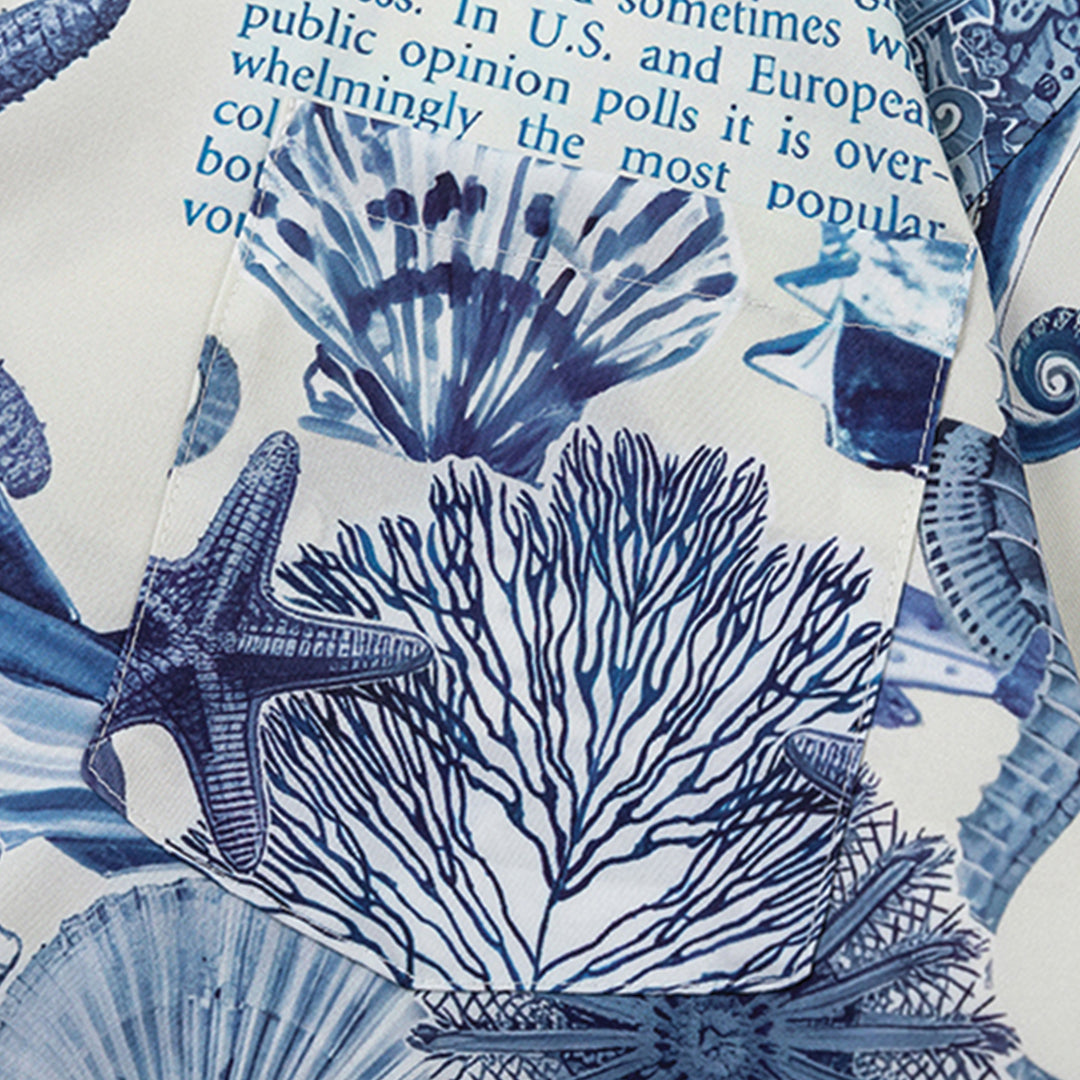 marine script short sleeve