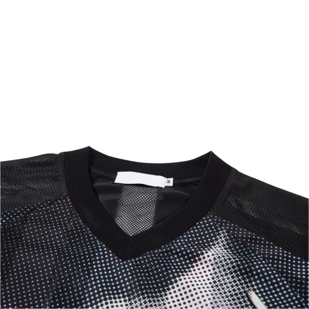 cyber kitty mesh t-shirt