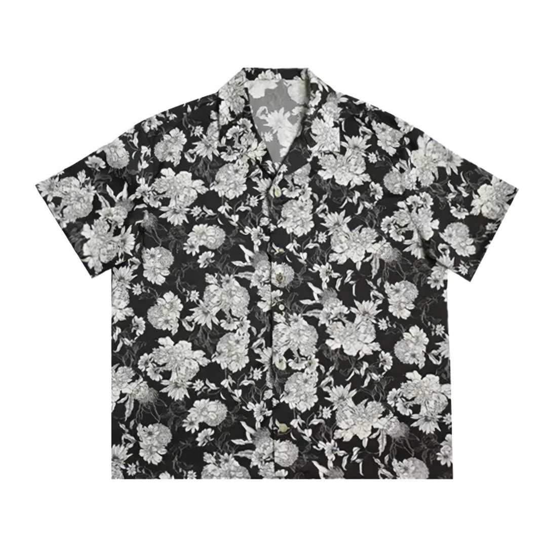 monochrome garden shirt