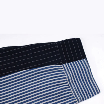 Retro Striped Work Shirt