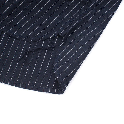 Retro Striped Work Shirt