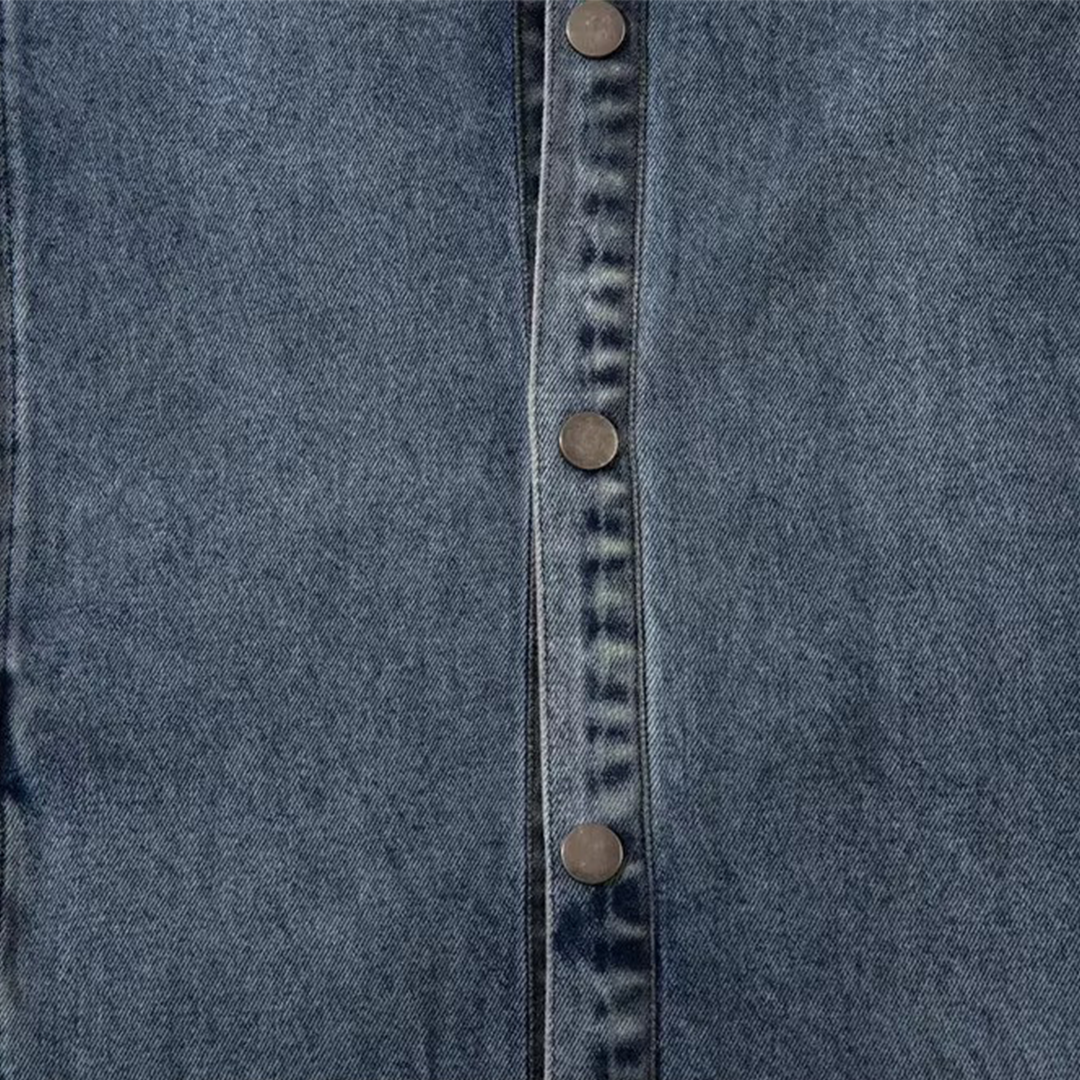 heritage denim washed shirt