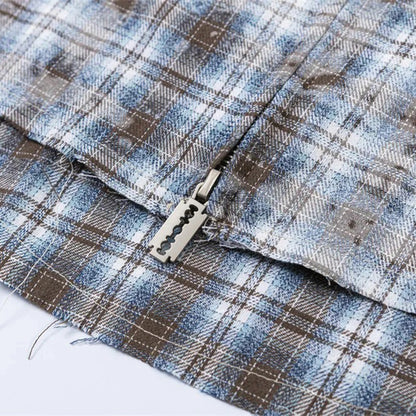 Noir Bleu Distress Shirt