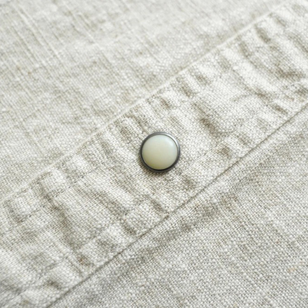 long horn linen shirt