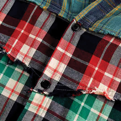 Band Collar Oversized Shirt