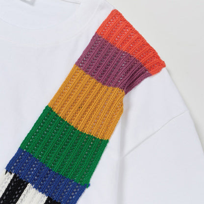Tricot Knit T-Shirt