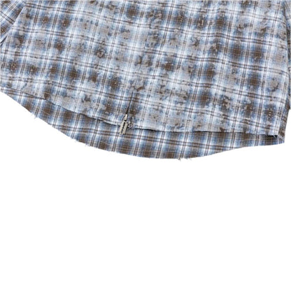 Noir Bleu Distress Shirt