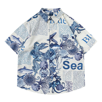 Marine Script Short Sleeve