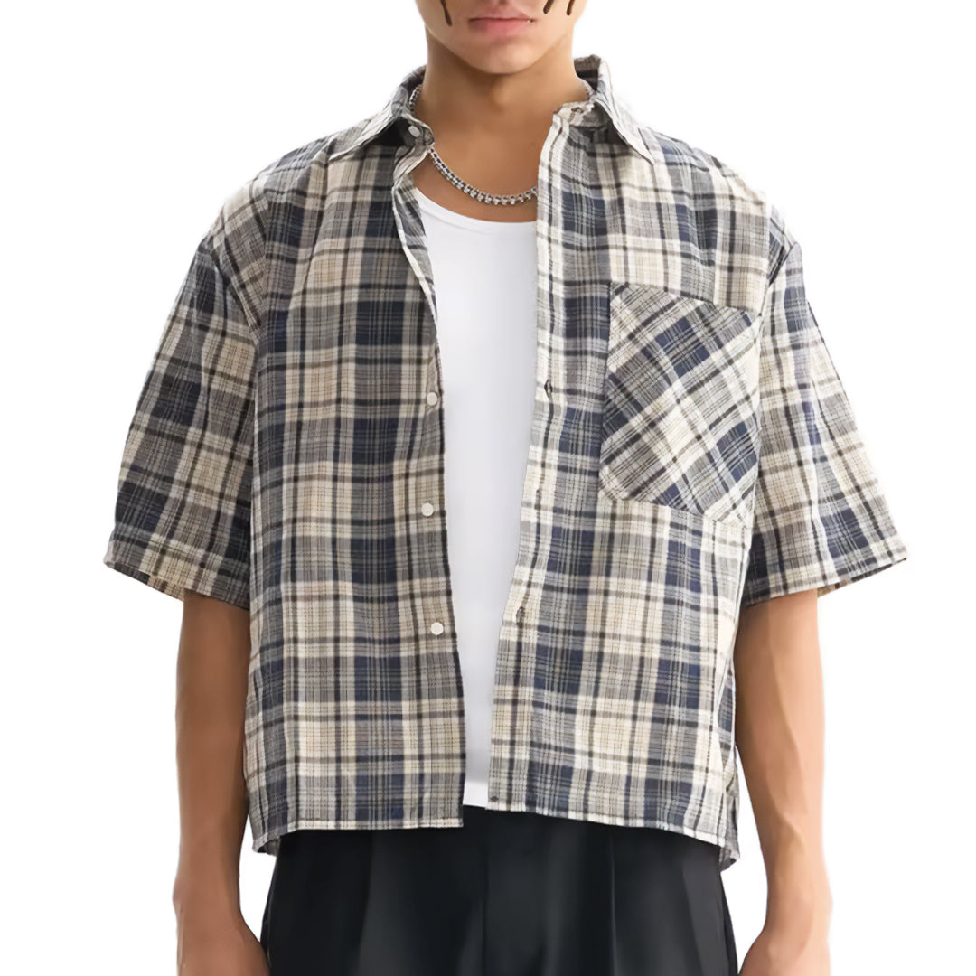 canyon plaid short sleeve