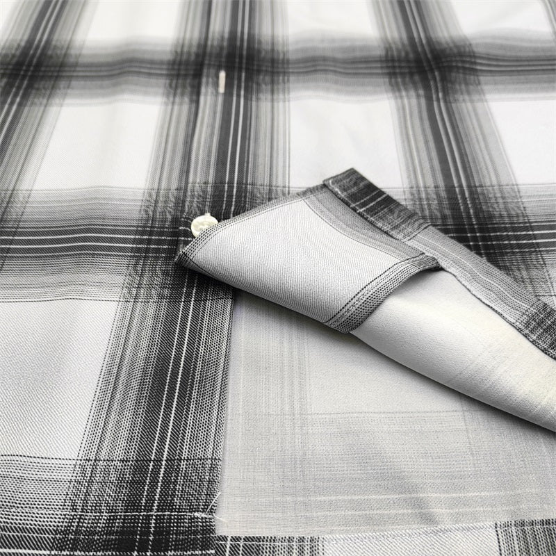 shadow plaid cuban shirt