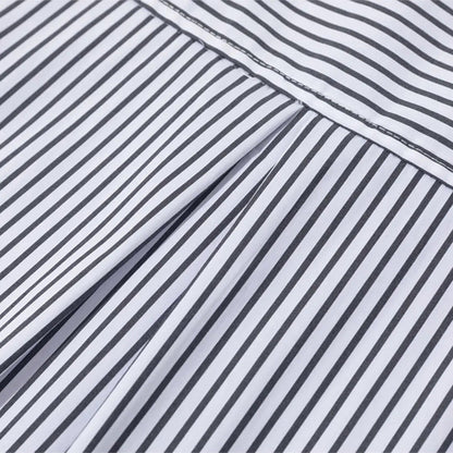 Blue Block Striped Shirt