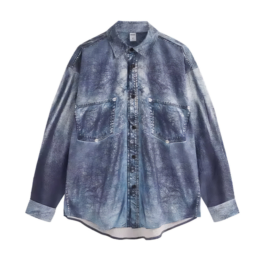 3D Printed Denim Shirt