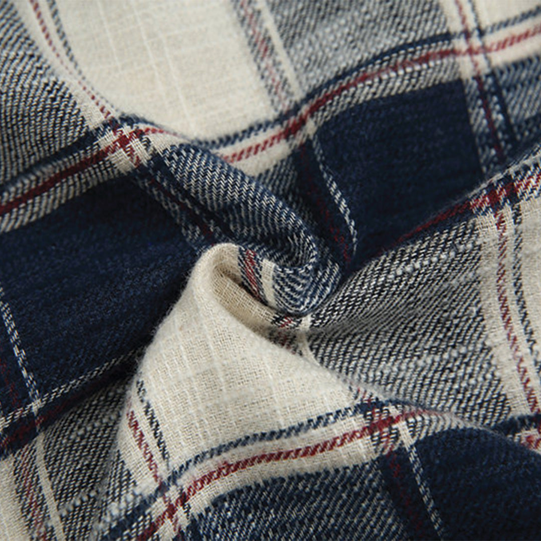 plaid ensemble shirt