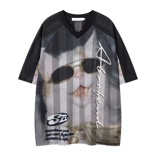 Cyber Kitty Mesh T-Shirt