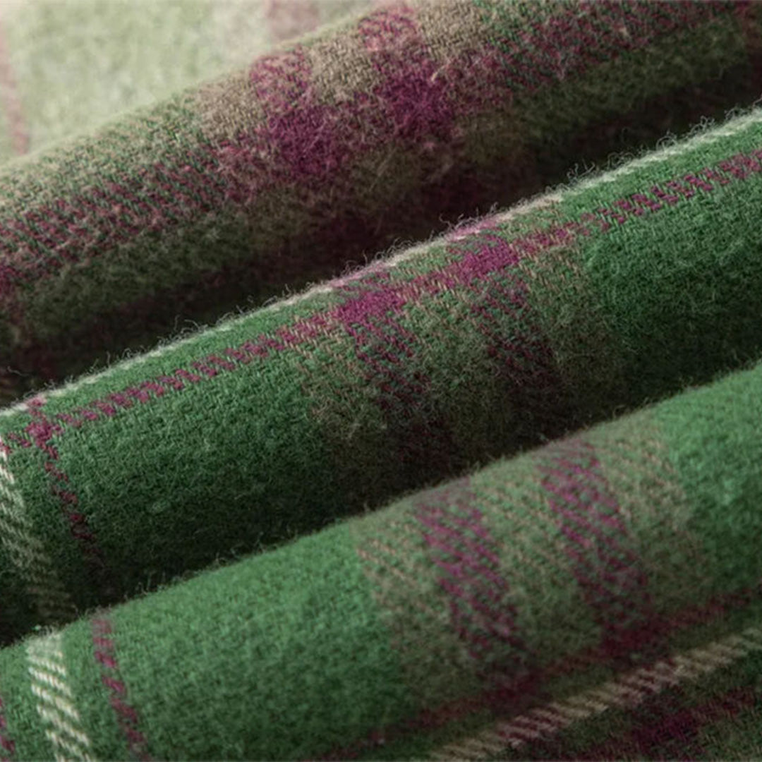 vintage denim plaid shirt