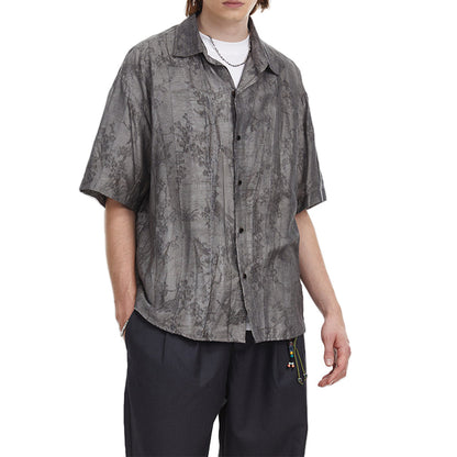 Trace Stone Jacquard Shirt