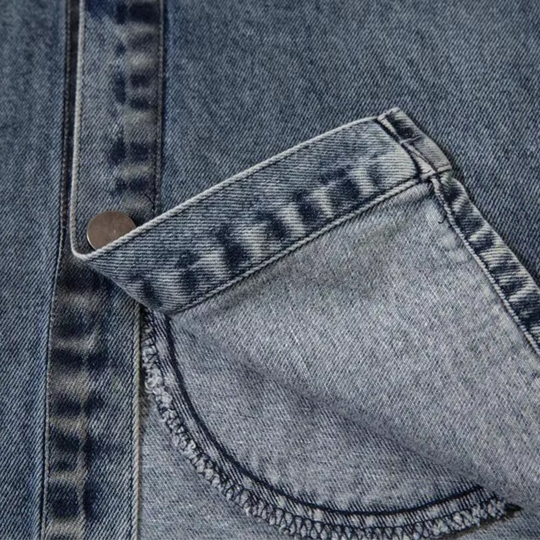 heritage denim washed shirt