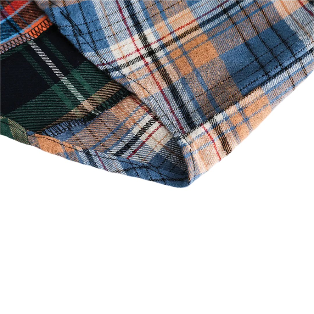 mr. plaid multicolor shirt
