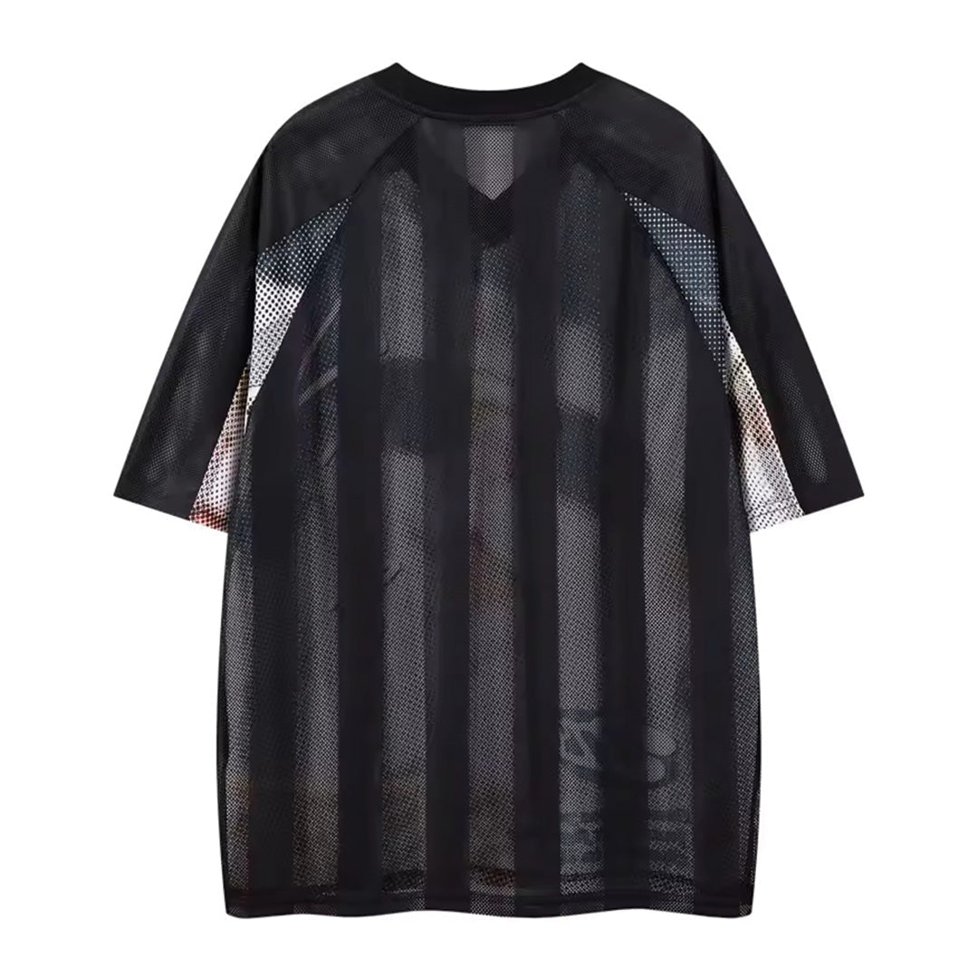 cyber kitty mesh t-shirt