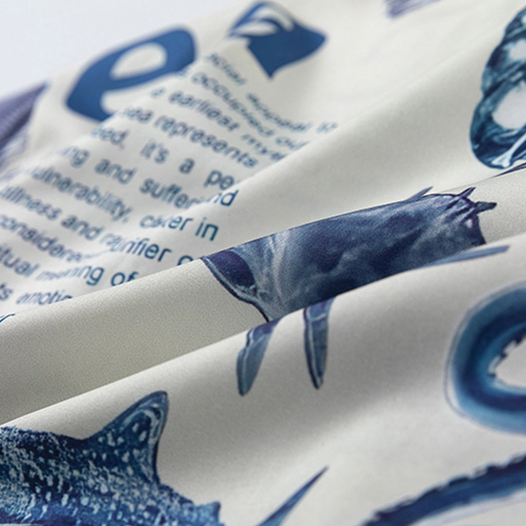 marine script short sleeve