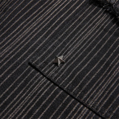 Black Gradient Faded Shirt