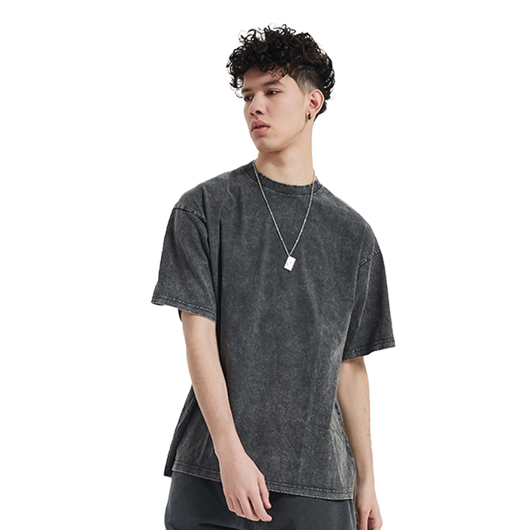 distressed oversized t-shirt