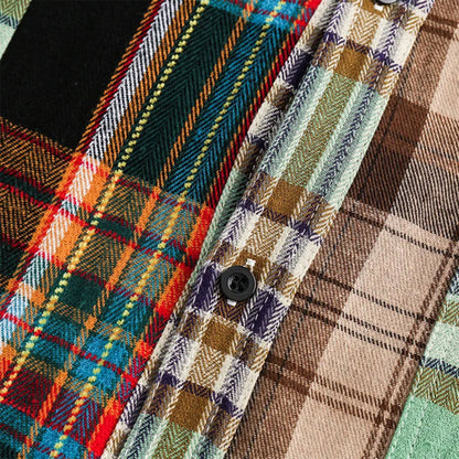 Heritage Patchwork Plaid Shirt