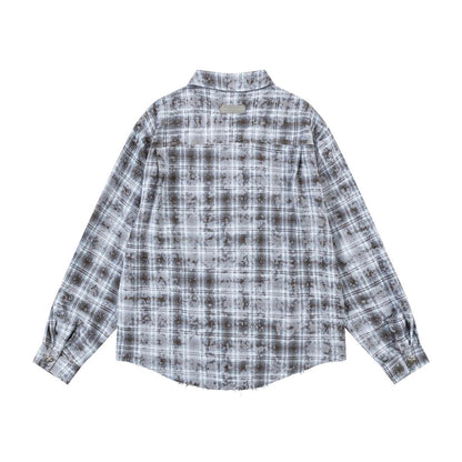 Noir Bleu Distress Shirt