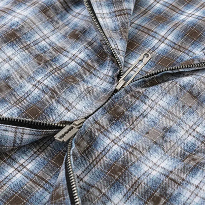 Noir Bleu Distress Shirt