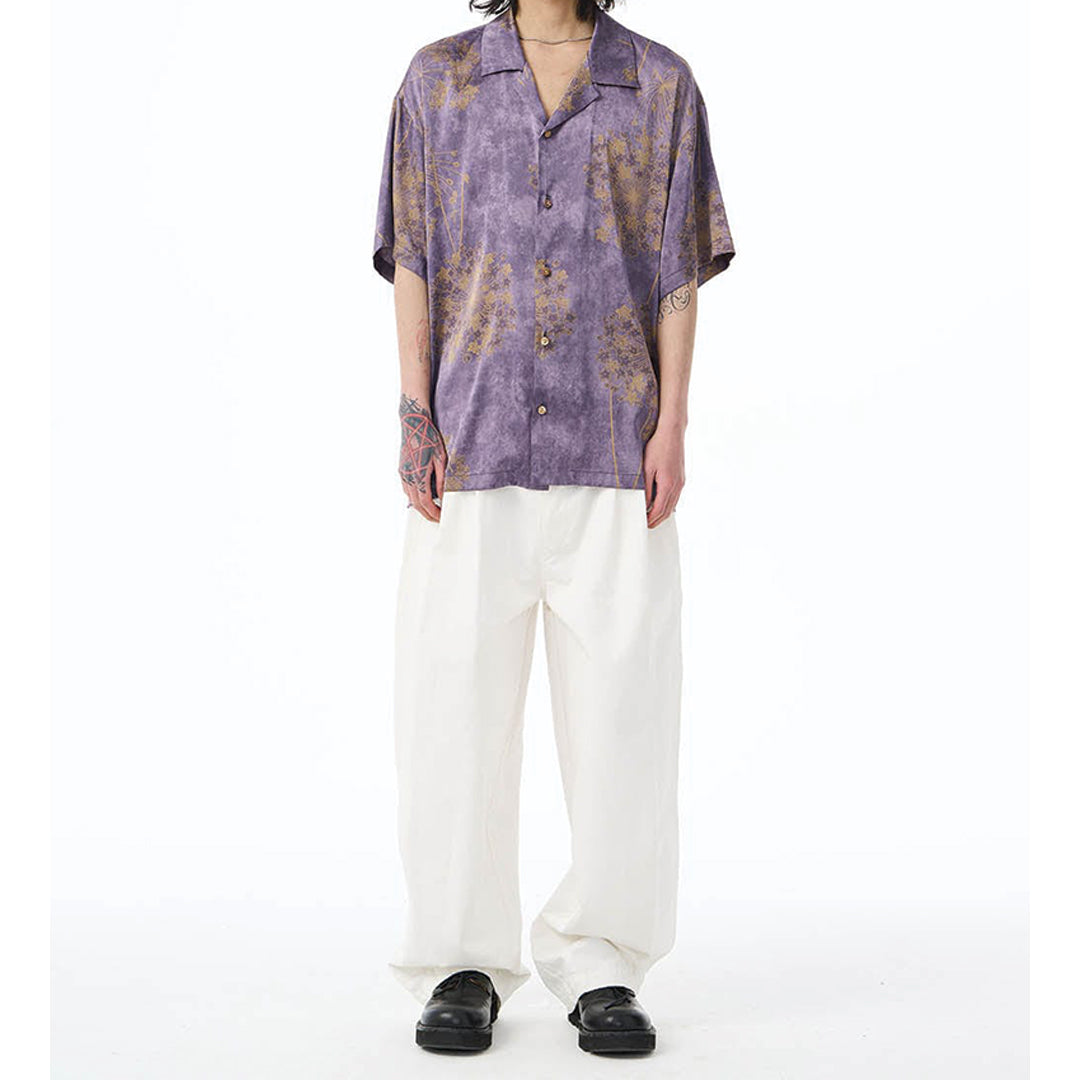 golden flora camp shirt