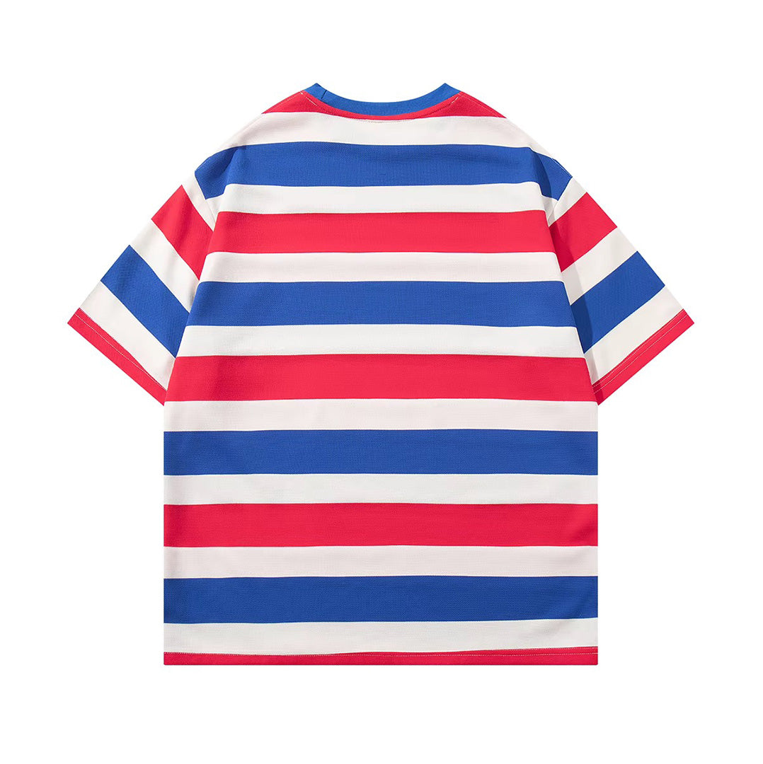 côte d’azur stripes t-shirt