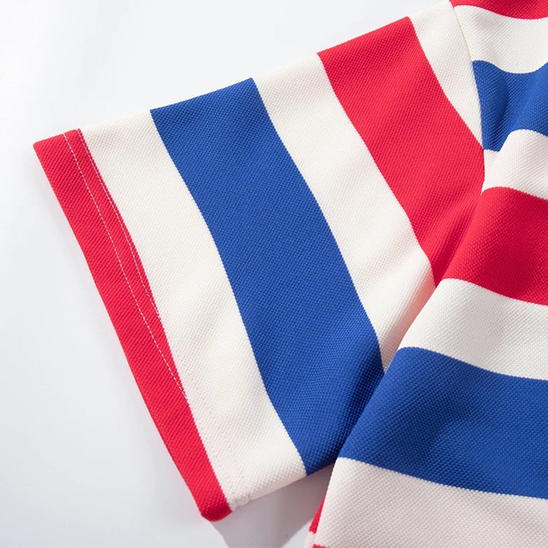 côte d’azur stripes t-shirt