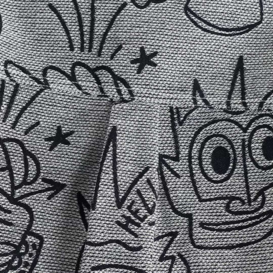 comic strip cotton shirt