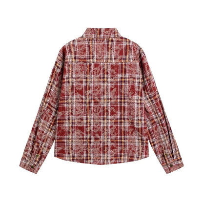 Plaid Pocket Jacket