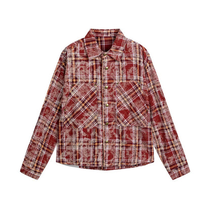 Plaid Pocket Jacket
