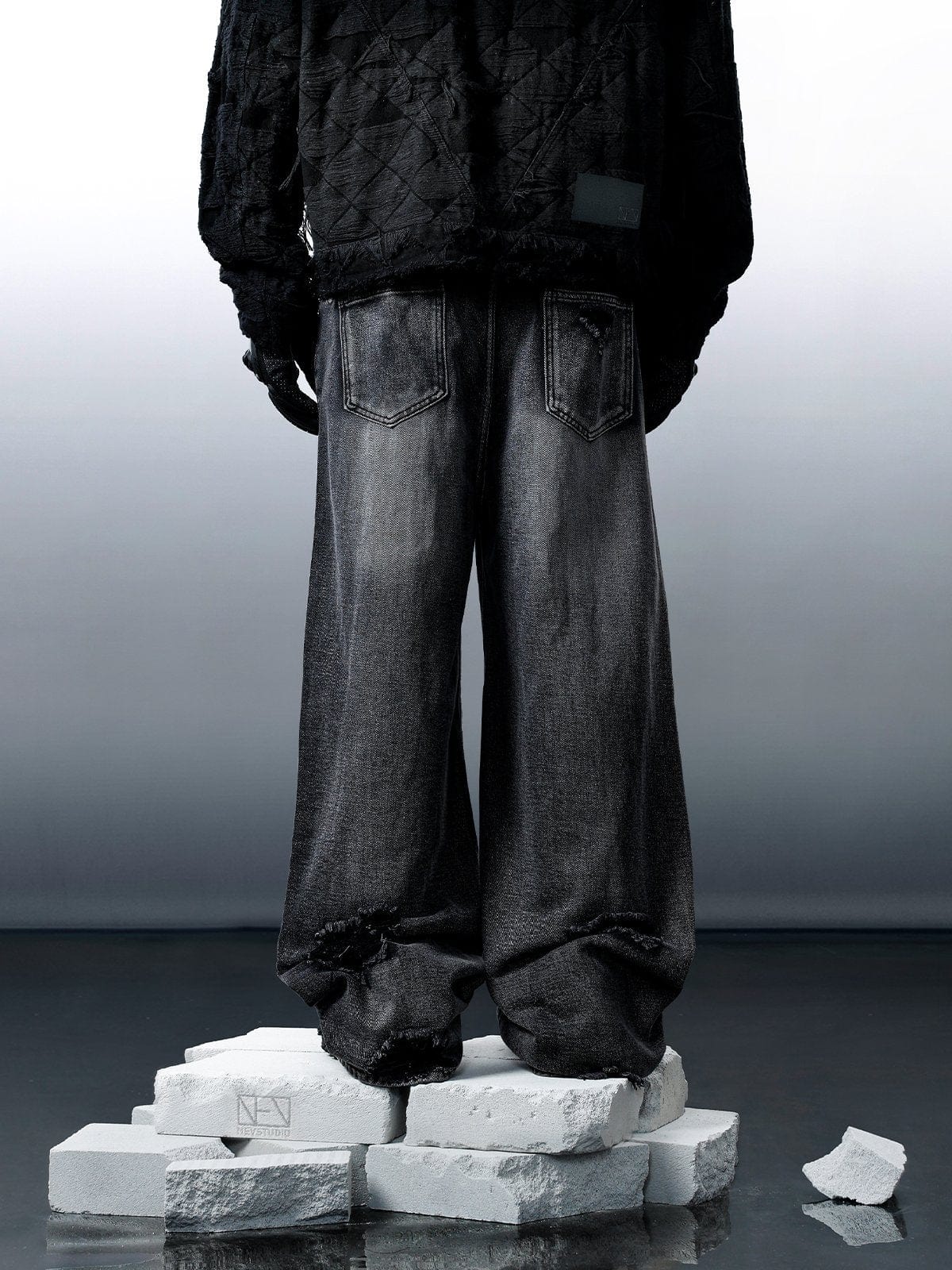 dark cartel zenithform jeans