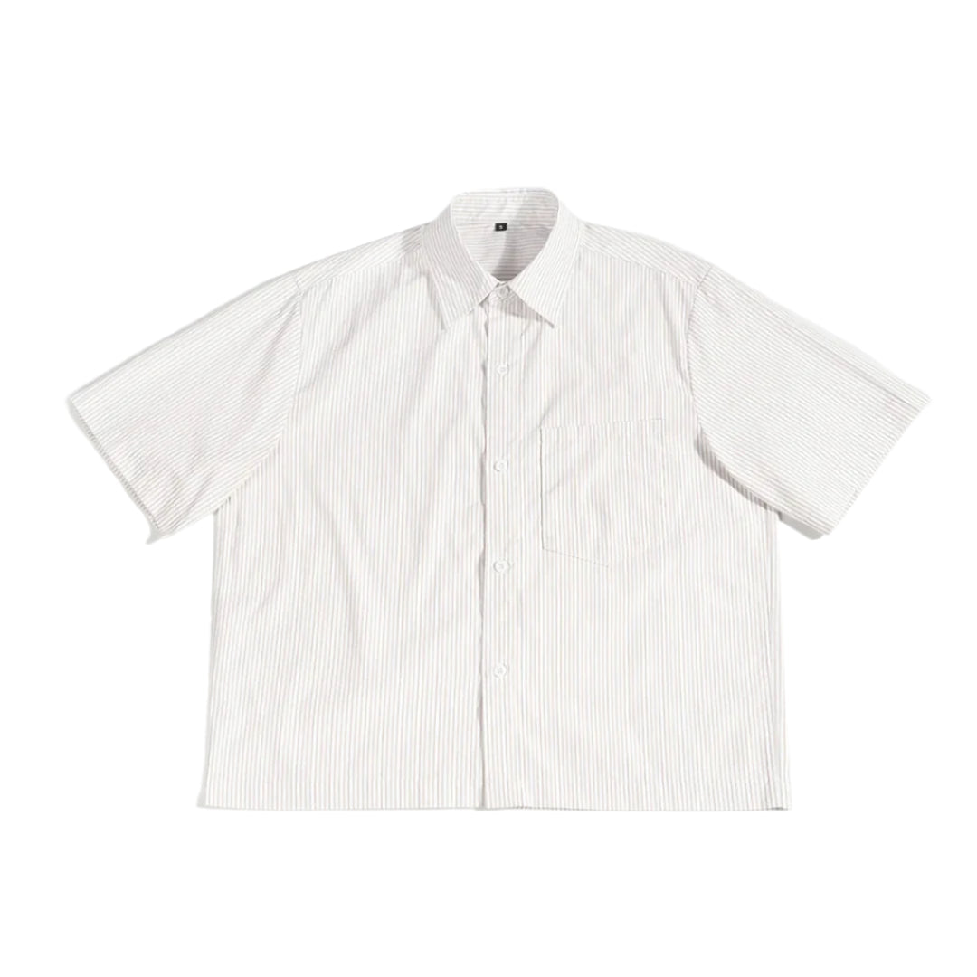 midtown stripe short sleeve
